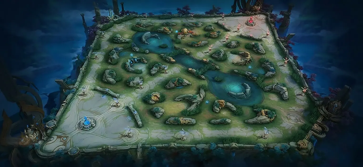 Mapa original de Mobile Legends